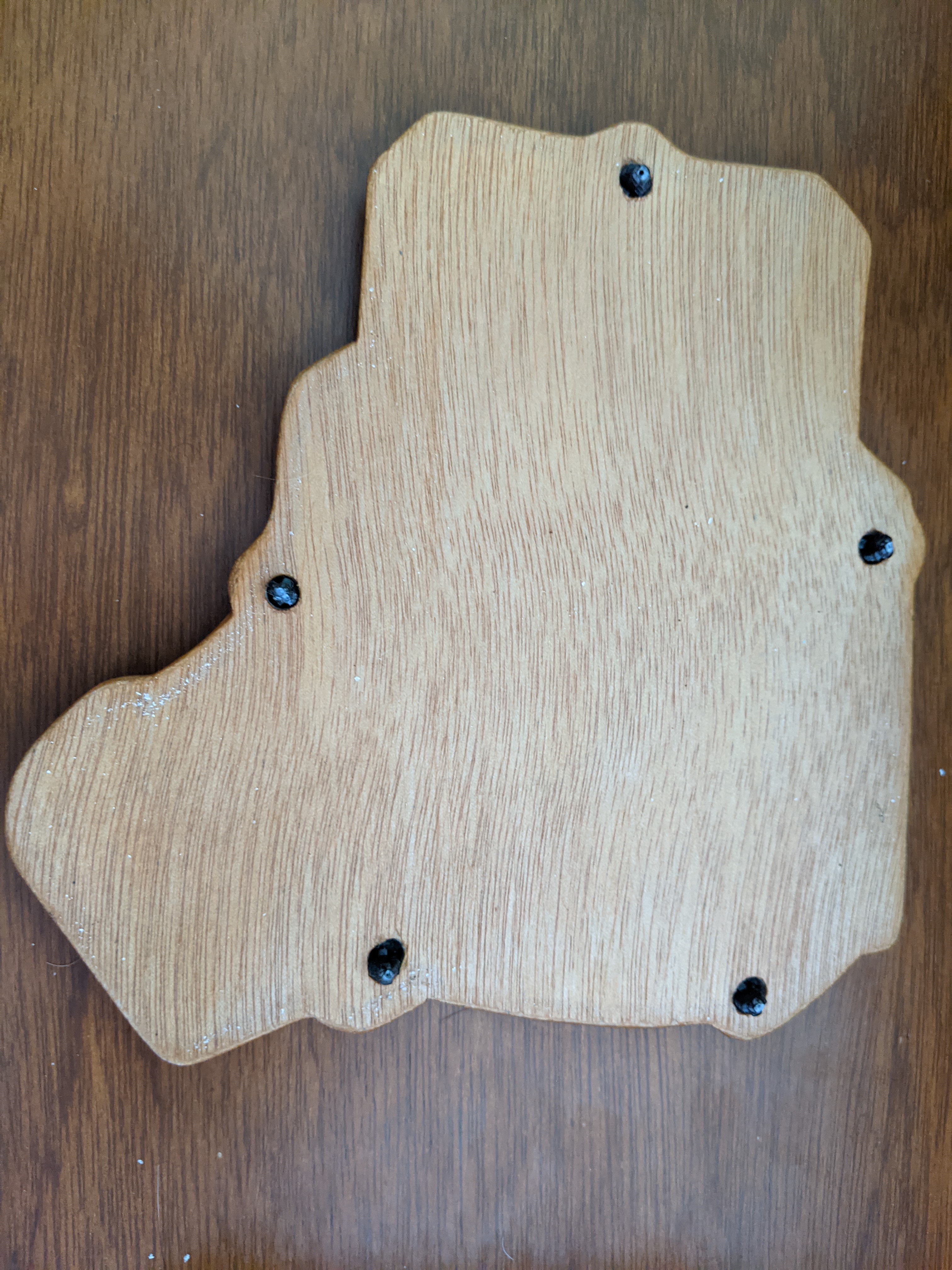 Dactyl Manuform with wooden base