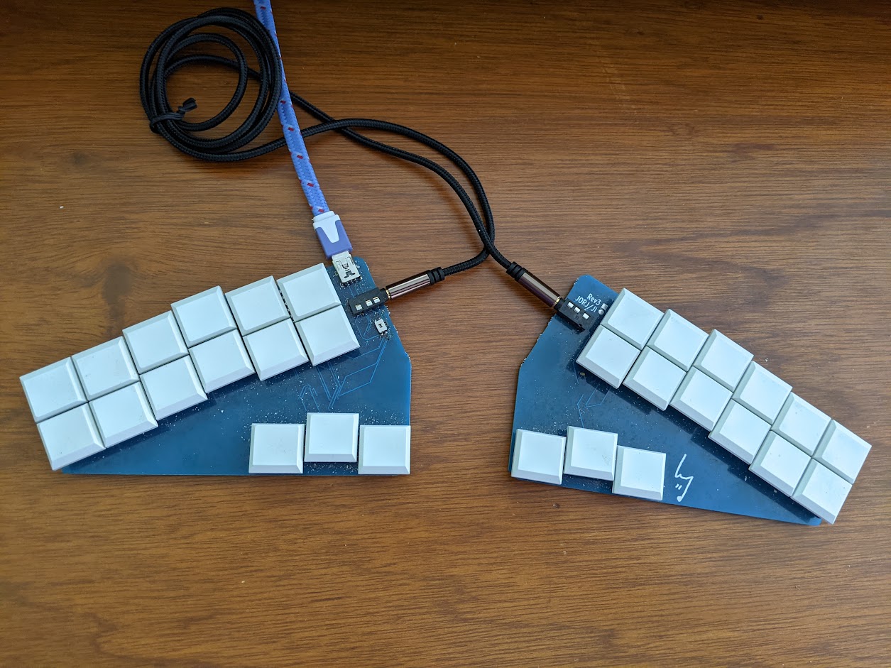 Georgi steno keyboard
